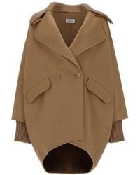 P.A.R.O.S.H. - P. A.R. O.S. H. Oversized Wool Cape Coat - Lyst