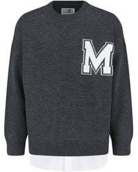 MM6 by Maison Margiela - Sweaters Virgin Wool - Lyst