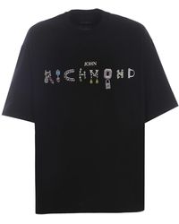 RICHMOND - T-Shirt Made Of Cotton - Lyst