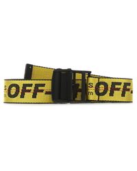 Off-White c/o Virgil Abloh - Embroidered Fabric Belt - Lyst