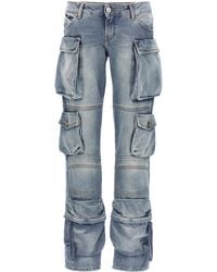 The Attico - Cargo Jeans - Lyst