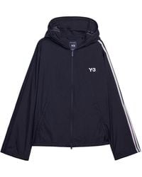 adidas - 3 Stripes Sports Jacket Polyamide - Lyst