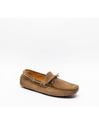 Car Shoe - Kud006 Sigar Suede Driving Loafer - Lyst