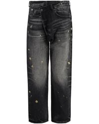 R13 - 5-Pocket Straight-Leg Jeans - Lyst