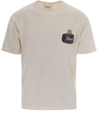 Rhude - Washed Vintage Safari Crest Cotton T-Shirt - Lyst
