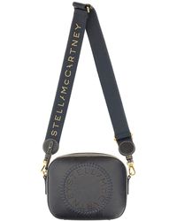Stella McCartney - Mini Camera Bag With Logo - Lyst