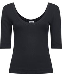 Brunello Cucinelli - Long Sleeve T-Shirts - Lyst