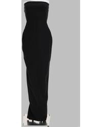 Rick Owens - Long Bustier Gown Wool Blend New - Lyst