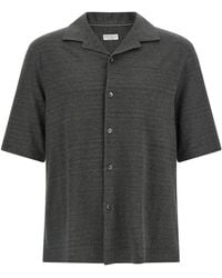 Brunello Cucinelli - Linen Blouse - Lyst