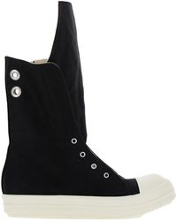 Rick Owens - Sneakers With Oversize Tab - Lyst
