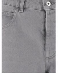 Bottega Veneta - Jeans Flared Denim Wash Cotton Trousers - Lyst
