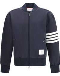 Thom Browne - Zipped Bomber Jacket - Lyst