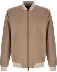 Herno - Functional Bomber Jacket Polyester Down Jacket, Parka, Casual - Lyst