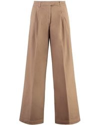 Pinko - Robotech Cotton Trousers - Lyst