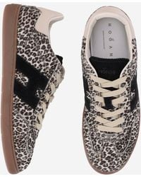 Hogan - Sneakers Cool Animal Print Ponyskin Leather Trainers - Lyst