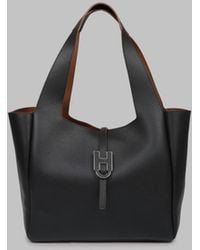 Hogan - Shopping Bag Trend Calf Leather - Lyst