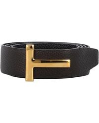 Tom Ford - Reversibile 3Cm T Belt - Lyst
