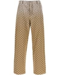 Gucci - Gg Supreme Fabric Pant - Lyst