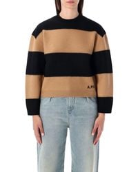 A.P.C. - Penny Striped Sweater - Lyst