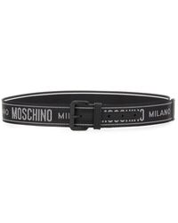 Moschino - Belt With Logo - Lyst