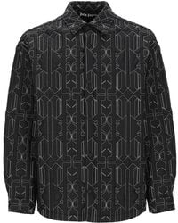 Palm Angels - Quilted Shirt - Lyst