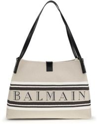 Balmain - Release Shoulder Bag Cotton; Polyester - Lyst