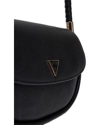 Guess - Guess Curved Flap Shoulder Bag - Lyst