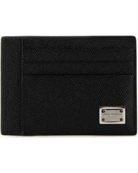 Dolce & Gabbana - Leather Card Holder - Lyst