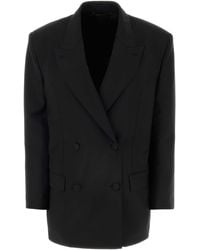 Givenchy - Wool Blend Oversize Blazer - Lyst