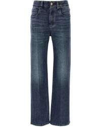 Brunello Cucinelli - Cotton Relaxed Fit Jeans Clothing - Lyst