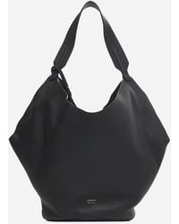 Khaite - Lotus Leather Medium Tote Bag - Lyst