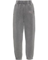 Alexander Wang - Essential Terry Classic Sweatpant Puff Paint Logo - Lyst