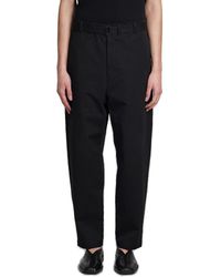 Lemaire - Strap-Detailed Cropped Trousers - Lyst