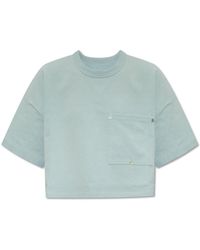 Bottega Veneta - Cropped T-shirt, - Lyst