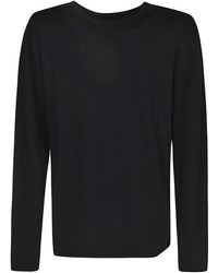 Majestic Filatures - Long-Sleeved Buttoned T-Shirt - Lyst