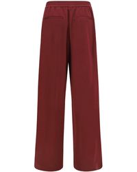 Brunello Cucinelli - Track Pants Cotton-Silk - Lyst