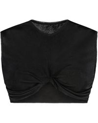 Anna October - Technical Fabric Crop Top - Lyst