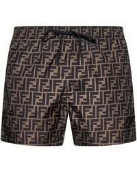 Fendi - Nylon Shorts - Lyst