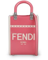 Fendi Stainless Steel Water Bottle And Leather Holder