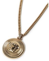 versace medusa biggie necklace