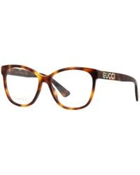 Gucci - GG 0421o 002 Square Eyeglasses - Lyst