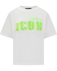 DSquared² - Icon Collection T-Shirt Icon Blur Easy - Lyst