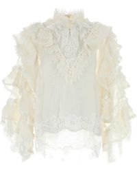 Zimmermann - Lace Top - Lyst