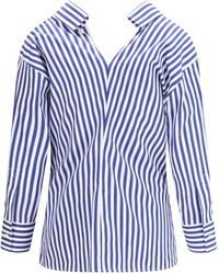 Givenchy - Open Cotton Shirt - Lyst