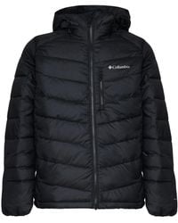 Columbia - Logo-Print Hooded Padded Jacket - Lyst