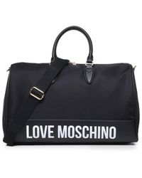 Love Moschino - Duffle Bag With Print - Lyst