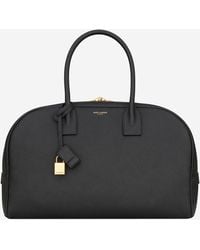Saint Laurent - Sac De Jour Bag Textured Leather Handbags - Lyst