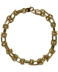 FEDERICA TOSI - Cecile Twisted Chain Necklace - Lyst