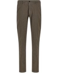 Incotex - Micro Check Pants - Lyst