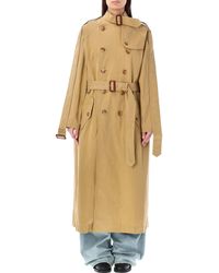 R13 - Oversized Deconstructed Trench Coat - Lyst
